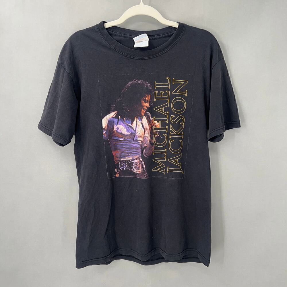 Hanes Black Graphic Tee